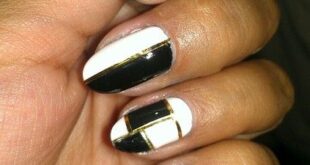 10 Nail Designs to Try: Color Block Nails - Pretty Designs | Color .