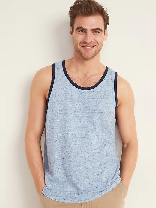 Soft-Washed Jersey Tank Top for Men | Old Navy | Jersey tank tops .