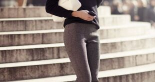 23 Stylish And Comfy Work Outfits With Flats - Styleoholic .
