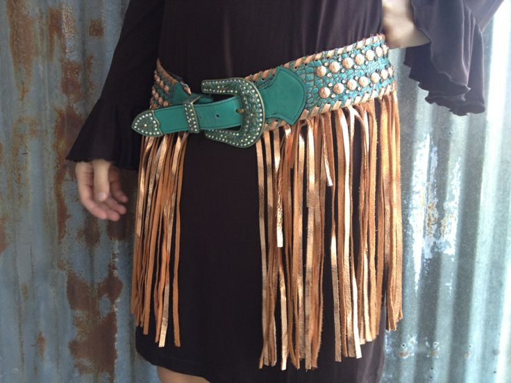 Fringe Belt | Rodeo queen clothes, Fringe frenzy, Boho bel