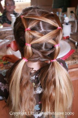 Criss-Cross Ponytail Ideas