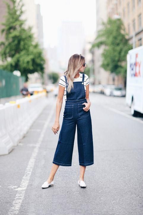 Culottes With Suspenders  Outfits