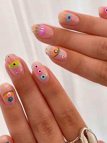 50 Cute Summer Nail Designs to Copy | Nails, Cute summer nail .