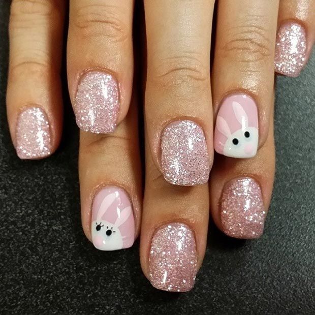 32 Cute Nail Art Designs for Easter | StayGlam | Cute nail art .