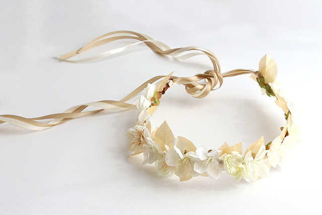 DIY: Silk and Paper Flower Crown – Alana Jones-Ma