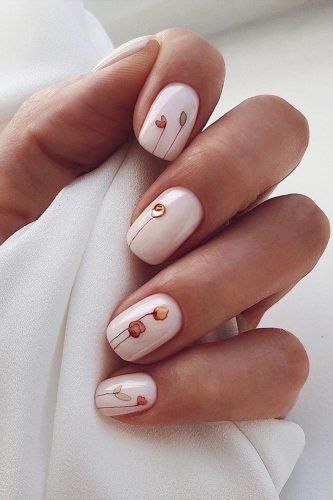 Designs For Short Nails
     