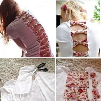 Bow Back T-shirt - DIY - AllDayCh