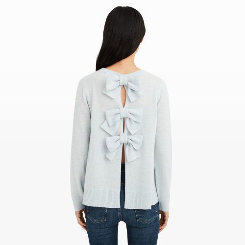 Club Monaco Sidone Bow Cashmere Sweater | Women clothing boutique .