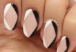 40 Geometric Nail Art Ideas | Cuded | Minimalist nail art .