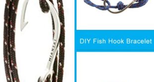 DIY fish hook Bracelet (unisex) | Hook bracelet, Bracelets .