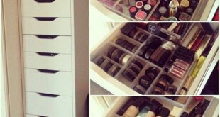12 IKEA Makeup Storage Ideas You'll Love | Makeup Tutorials | Ikea .