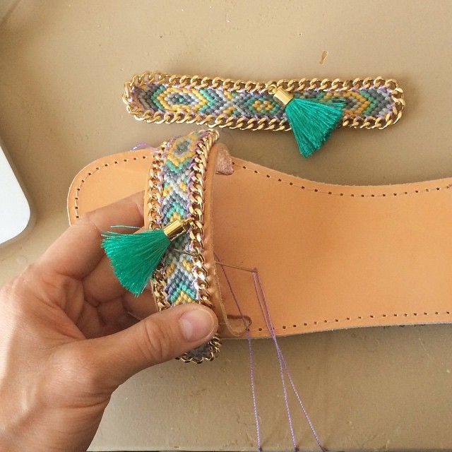 sonja bonk on Instagram: “preparing #bonkibiza #sandals with .