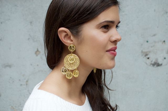 DIY Dolce & Gabbana Inspired Coin Earrings | Collective Gen .