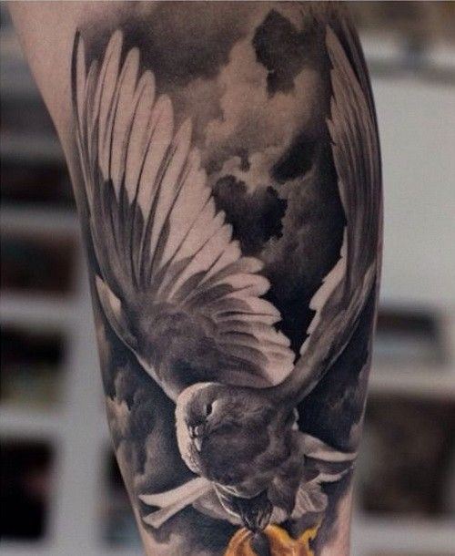 dove tattoo realistic - Google Search | Tauben tattoo .