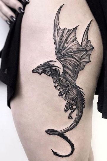 Pin on Game of Thrones Dragon Tatto