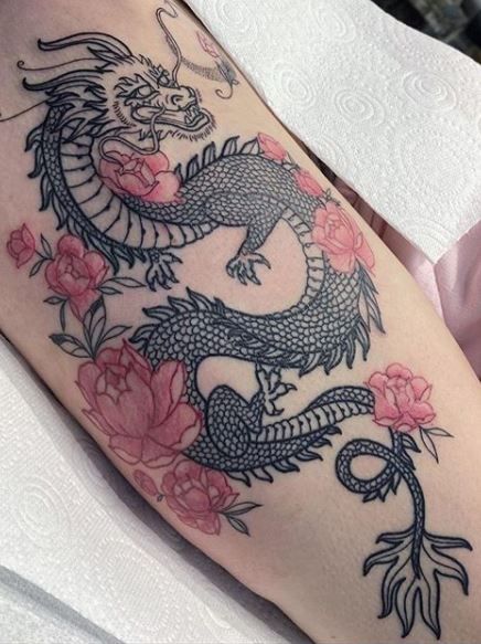 Dragon Tattoo Designs - Tattoos & Ideas for Men & Women | Leg .