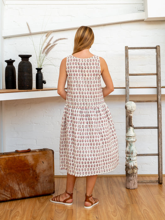 Drop Waist Dress - Arabesque – The ANJELMS Proje