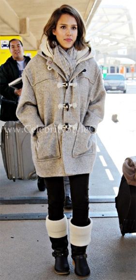 Jessica Alba Style and Fashion - Koolaburra Liv Boot on Celebrity .