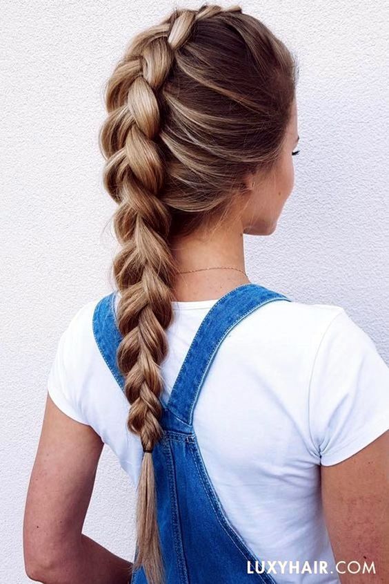 13 Hairstyles Perfect For The Gym - Cassie Scroggins | Hair styles .