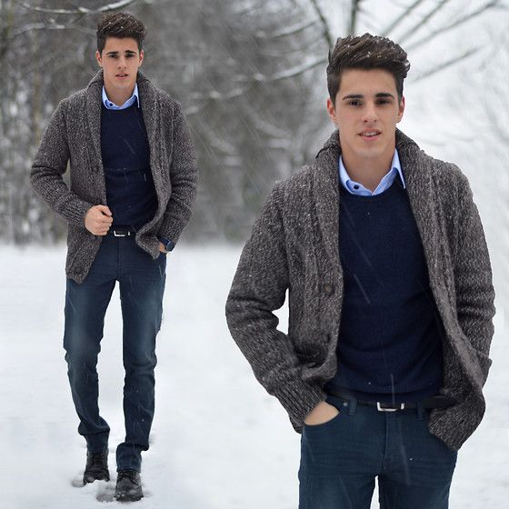 First Snow | Winter outfits men, Mens winter fashion, Mens fashion .