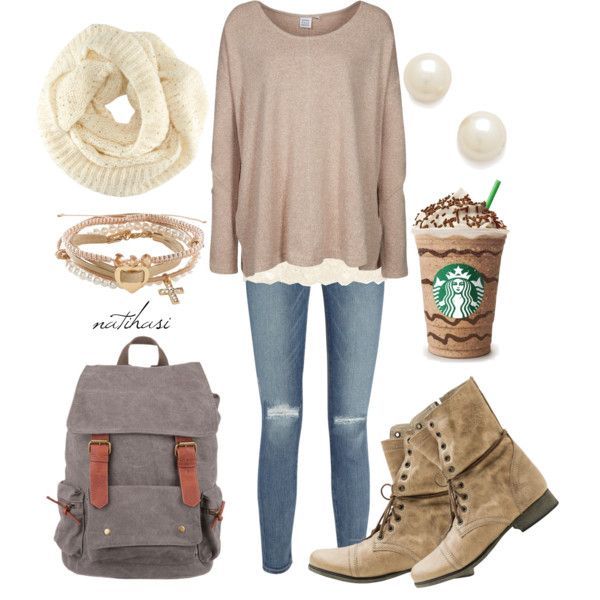 Pretty Casual Outfit Ideas for Fall & School Days - Pretty Designs .