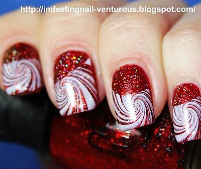 Pin by Amina Garraway on nailz | Christmas nails, Holiday nails .