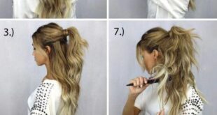 10 Easy And Cute Hair Tutorials For Any Occasion | Simpele kapsels .