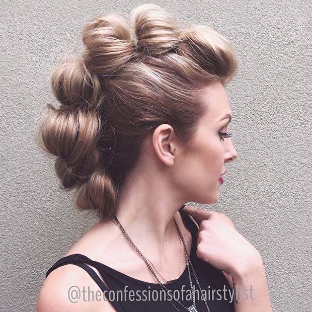 23 Faux Hawk Hairstyles for Women - StayGl