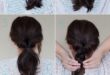 quick low bun | Stylish hair, No heat hairstyles, Hair styl