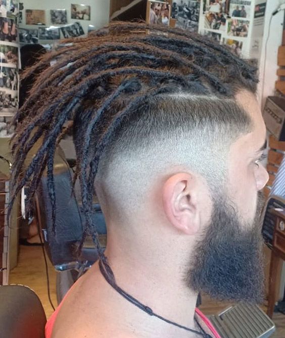 16 Edgy Mohawk Dreads Hairstyles for Men - Men's Hairstyle Tips .