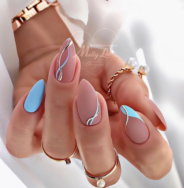 50+ Almond Nail Designs | Art and Design | Stylish nails art .