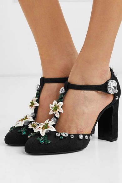 Embellished Pumps For Parties
     