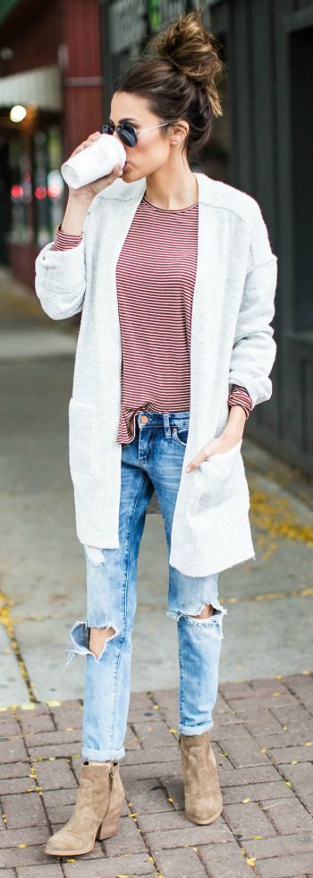15 Outstanding Outfits with Your Boyfriend Jeans - Pretty Designs .