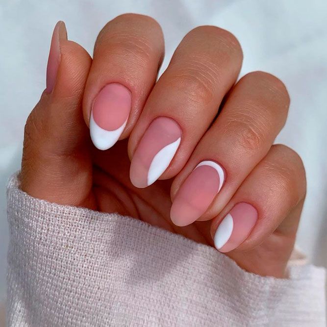 Ideas Of White Nails Designs To Embrace Your Beauty | Nägel rosa .