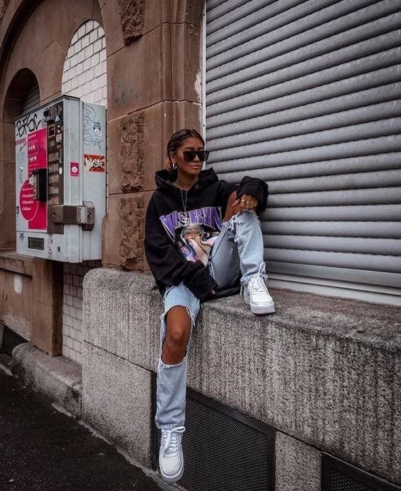 31 Best Oversized Hoodie Outfits to Wear This Year | Oversized .