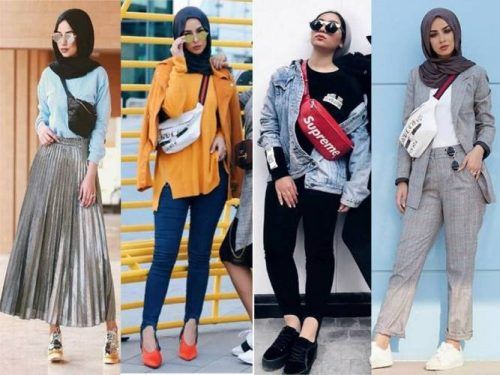 Trendy hijab style for 2018 | Trendy outfits shorts, Trendy .