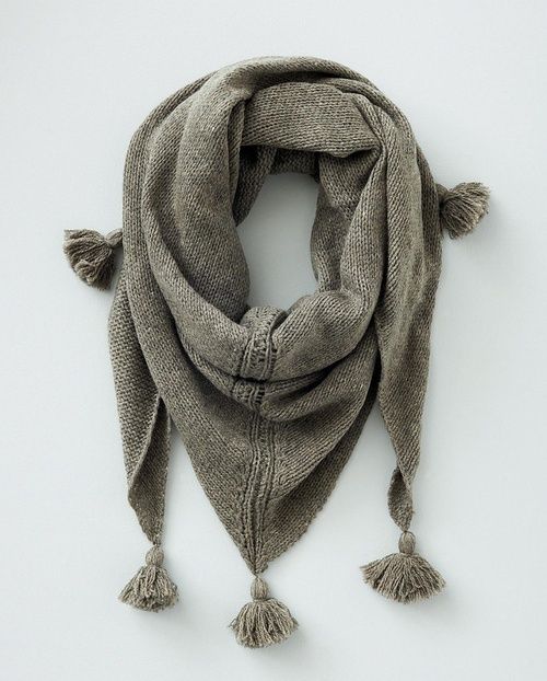 ☆ | Tassel scarf, Fashion, Scarf styl