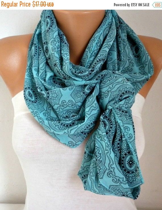 Mint Green Chiffon Fabric Infinity Scarves for Women Sacred - Etsy .