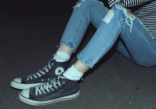 ◬ GRUNGE VISION ◬ | Outfits with converse, Grunge fashion, Fashi