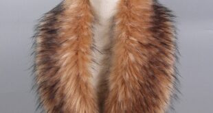 Large Faux Racoon Fur Collar Scarf Wrap Neck Warmer Warm - Etsy Swed