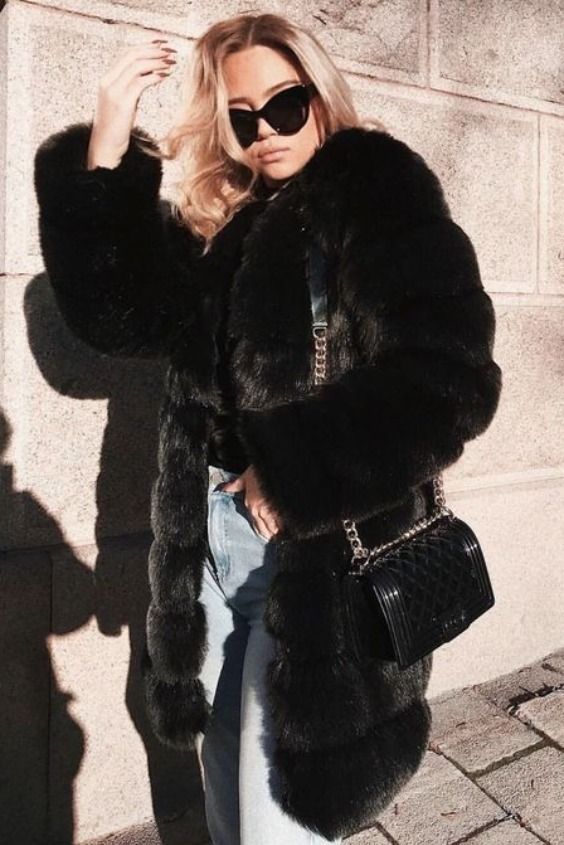 Oversized Faux Fur Coat | Misspap UK | Fashion, Trendy winter .