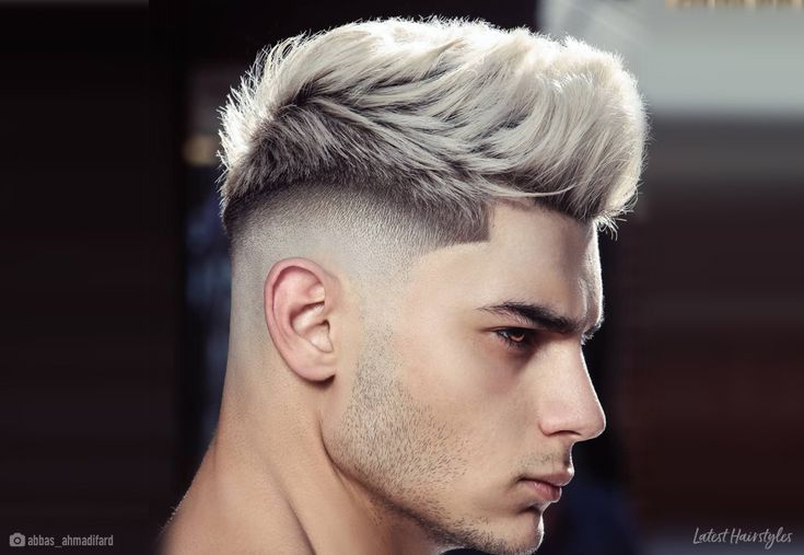 14 Best Faux Hawk Haircuts for Men Right Now | Cabelo platinado .