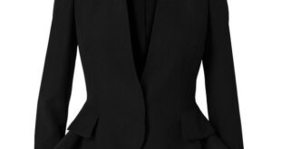 ALEXANDER MCQUEEN Tailored Peplum Jacket ($2,245) ❤ liked on .