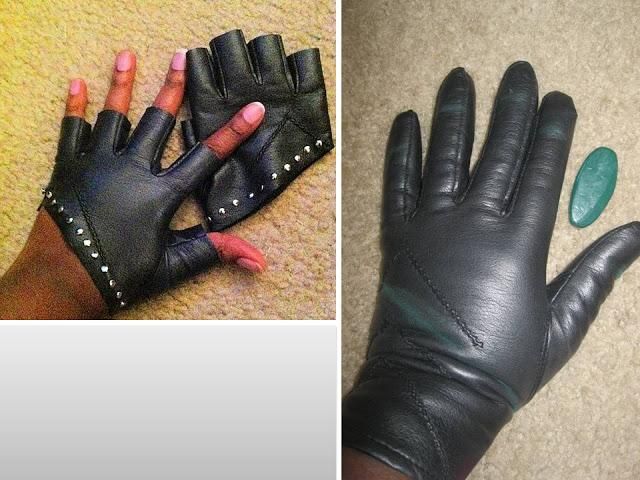 DIY Tutorial DIY Gloves / DIY: Fingerless Leather Gloves .