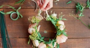 DIY: Spring Flower Crown | Diy floral crown, Diy flower crown, Diy .