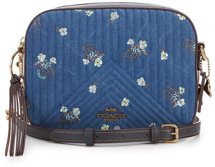 Coach Floral Bow Print Camera Bag | Bags, Coach floral, Camera b