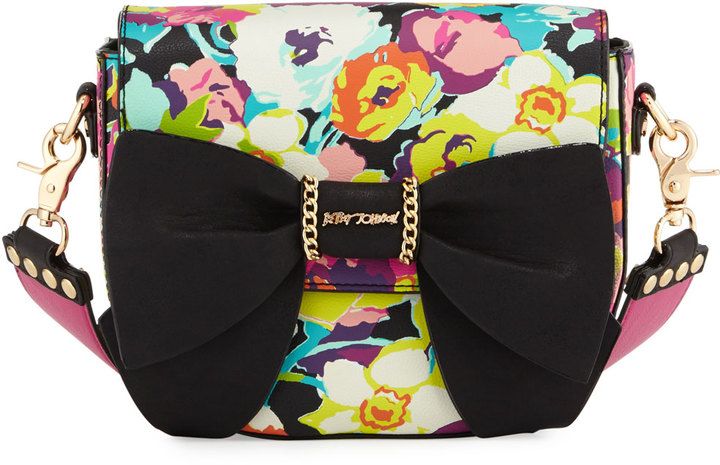 Betsey Johnson OH BOW YOU DIDNT SADDLE CROS | Betsey johnson .