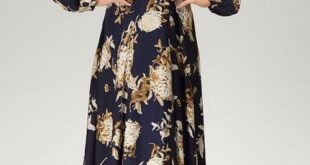 V Neck Floral Print Long Sleeve Maxi Dress | Maxi dress, Long .