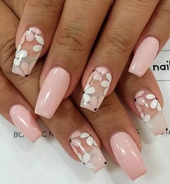 20 Ideas For Stunning Spring Acrylic Nails | Nail art, Spring .