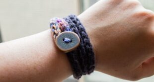 DIY french knit bracelet | tinselandtrim | Knit bracelet, French .